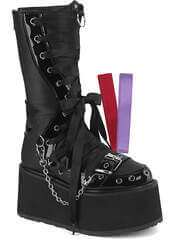 DAMNED-120 Gothic Women's Platform Boots