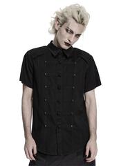 Death Knot Gothic Button-Up Shirt for Men | Rivithead