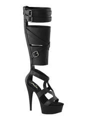 Product reviews for the DELIGHT-600-43 Black PU Stilettos