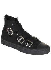 DEVIANT-109 Black Sneaker Boots