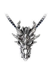 Dragon Skull Pendant Necklace
