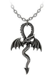 Drankh Pendant: Dragon-Winged Ankh Necklace