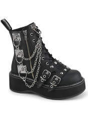 EMILY-57 Bold & Edgy Gothic Platform Boots