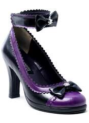 GLAM-40 Purple Bow Shoes