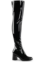 GOGO-3000 Black Over-The-Knee Gogo Boots at Rivithead