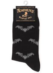 Gothic Bat Socks - Awesome Gothic Socks at Rivithead.