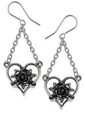 Romantic & Dark: Heart of Blackness Earrings