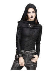 Hemlock Women's Gothic Hooded Shirt