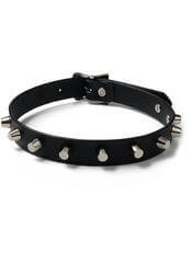 Industrial Spike Choker | Punk Choker with Solid Metal Spikes