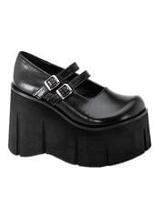 KERA-08 Black Platform Shoes