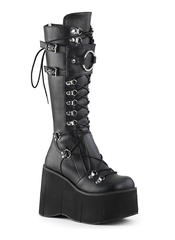 KERA-200 | 4 1/2 inch women's black platform boots