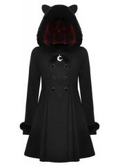 Purr-fectly cute: The Gothic Lola Kitty Coat at Rivithead