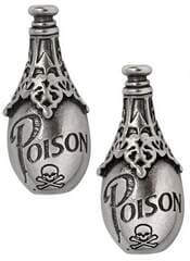 Lucrezia’s Fix - Gothic Poison Bottle Stud Earrings