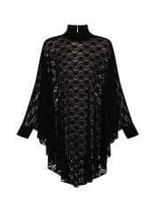 Gothic Lydia Lace Drape Dress