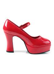 Product reviews for the MARYJANE-50 Red Platform Heels