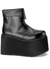MONSTER-02 | 5 inch tall Men's Black Platform Boots