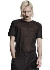 Nightfold Men’s Black Mesh Shirt