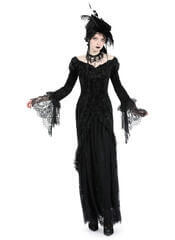 Nocturne Veil Dress – Victorian-Inspired Gothic Gown