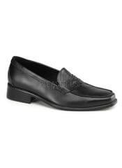 POPSTAR-09 Black Loafer Shoes