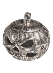 Product reviews for the Pumpkin Skull Pot