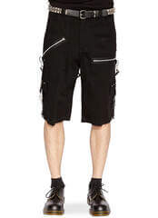 Punk Zipper Shorts