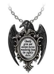 Quoth the Raven Pendant