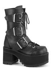 RANGER-308 Women's Black Platform Boots