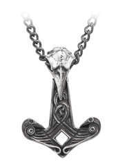 Raven Hammer Pendant Necklace
