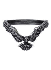 Ravenette - Pewter Raven Ring