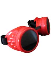 Plain Red Goggles