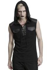 Ritual Mens Hooded Sleeveless Shirt