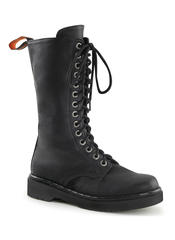 RIVAL-300 Black Lace Up Boots