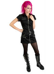 Rocka Zip Black Dress