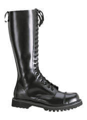 ROCKY-20 Tall Black Leather Boots