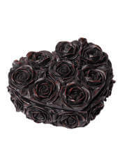 Gothic Jewelry Box: Rose Heart Trinket Box at Rivithead.com