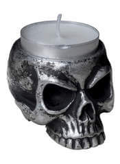 Skull tea light holder by Alchemy of England