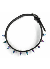 Product reviews for the Multi colored small spike choker