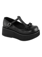 SPRITE-03 Black Veggie Lolita Platform Shoes
