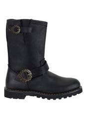 STEAM BOOT Black Steampunk Boots - Clearance