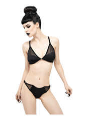 Stingray Bikini - Women's black bikini