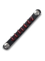 Red Spiked Transformer Wristband Add-on