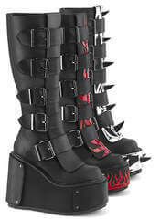 TRANSFORMER-800 Platform Boots With Interchangeable Panels