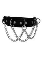 Product reviews for the Chained Black Leather Choker