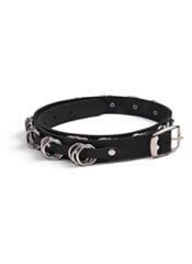 Grouped Ring Leather Belt