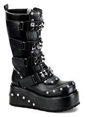 TRUCK-200 Black Platform Boots