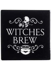Witches Brew Drink Coaster - Gothic Kitchenware Enchantment