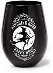 Happy Hour Enchantment: Witching Hour Stemless Wine Glass