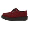 T.U.K. V8840 Burgundy Suede Creepers