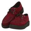 T.U.K. V8840 Burgundy Suede Creepers