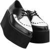 T.U.K. A8665 - White Black Creepers